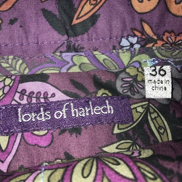 Lords Of Harlech John Lux Blue Shorts 36 NWT - Picture 4 of 6